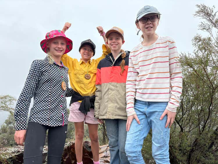 Primary Captains and Vice Captain at the Young Leaders of the West Camp